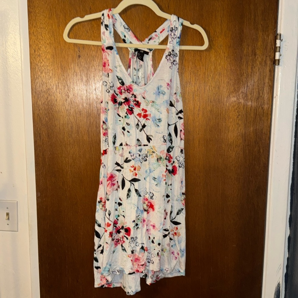 H&M Floral Racerback Dress